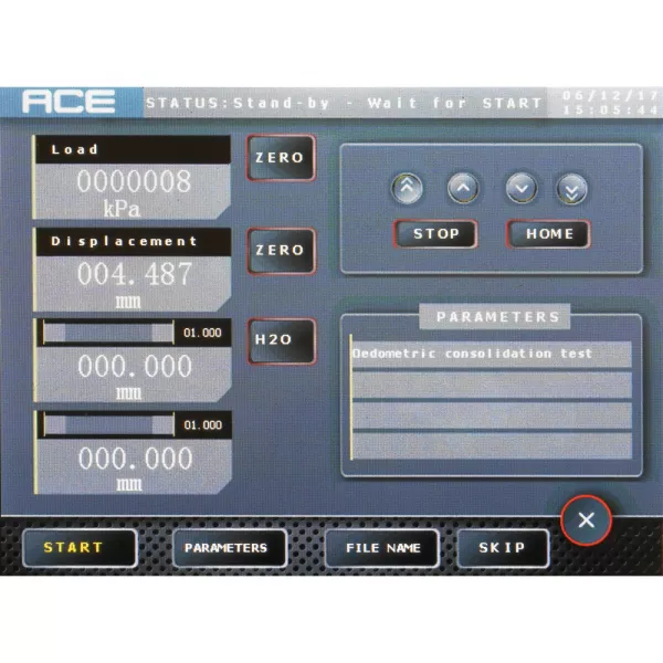 Automatic Computerized Oedometer ACE EmS