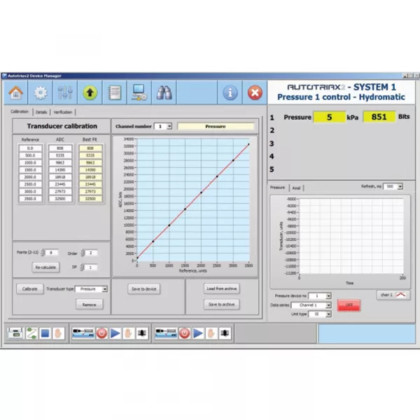 Automatic Triaxial Tests System - AUTOTRIAX EmS